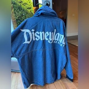 Vintage Disneyland jean hoodie
